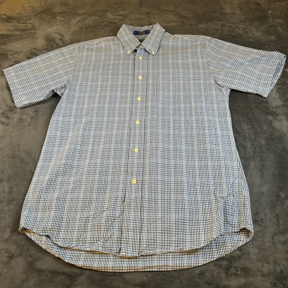 Pendleton Button Up Gingham Shirt Broadway Cloth … - image 2